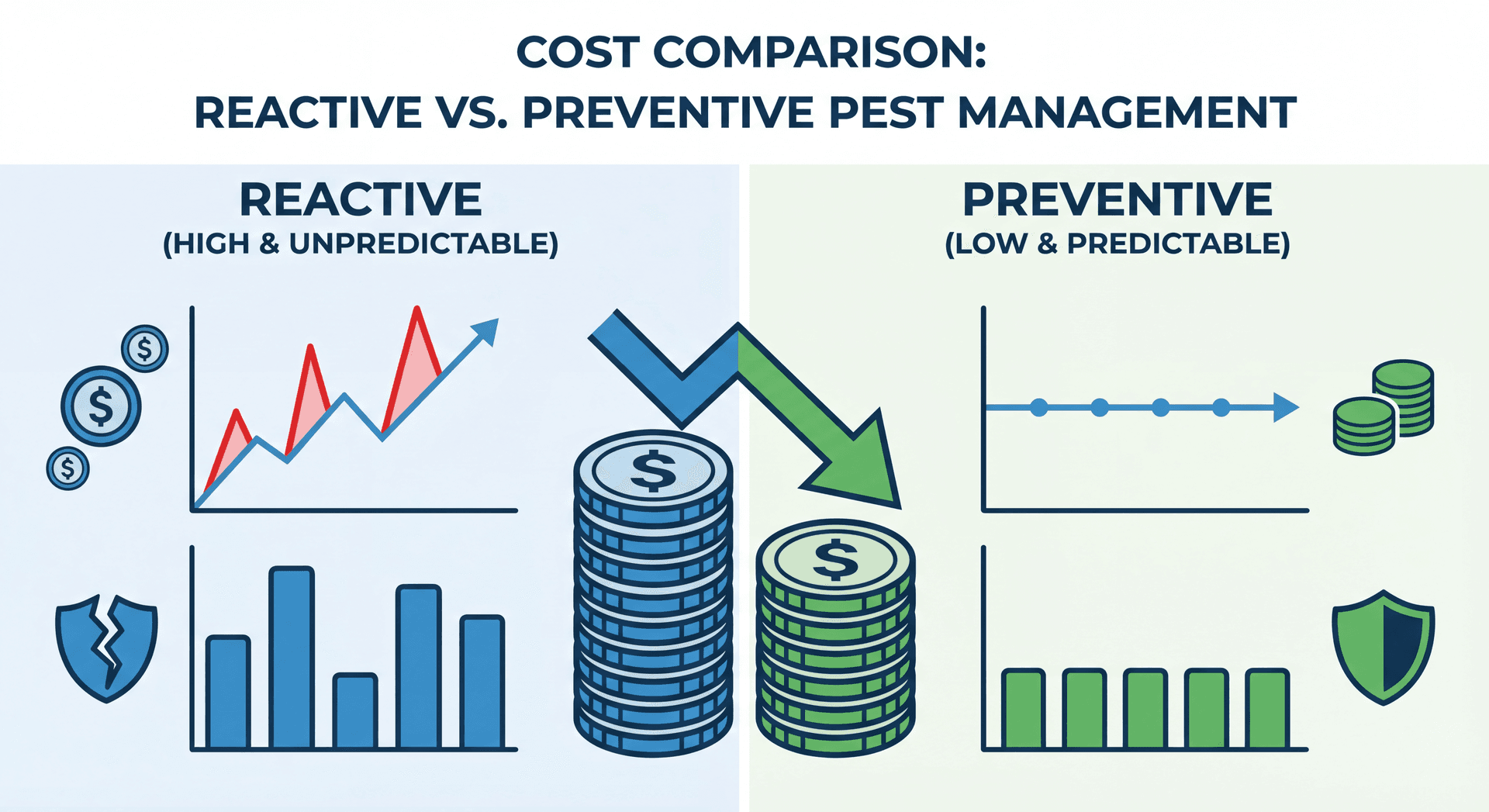 The Hidden Costs of Reactive Pest Control: Why Prevention Saves 40% in Annual Budgets